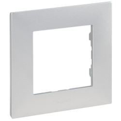Рамка 1-постова Legrand Niloe Step алюміній (863391)