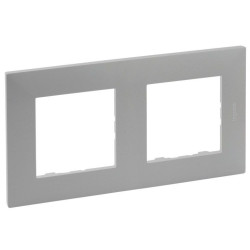 Рамка 2-постова Legrand Niloe Step алюміній (863392)