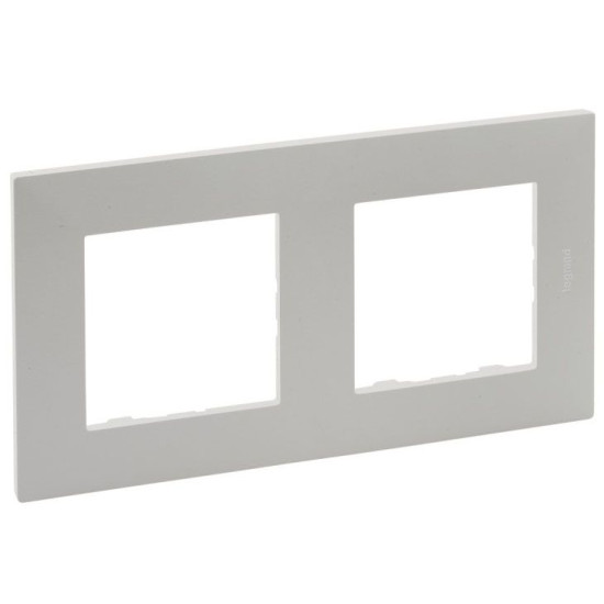 Рамка 2-постова Legrand Niloe Step перлинний (863692)
