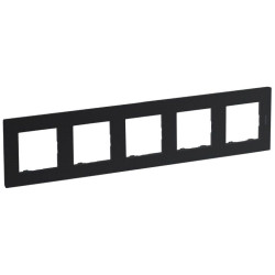 Рамка 5-постова Legrand Niloe Step антрацит (863795)