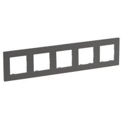Рамка 5-постова Legrand Niloe Step сталь (863495)