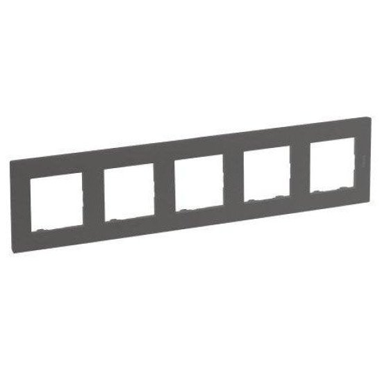 Рамка 5-постова Legrand Niloe Step сталь (863495)