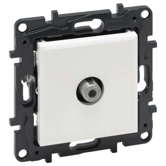 TV розетка Legrand Niloe Step тип F зірка біла (863175)