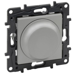 Світлорегулятор Legrand Niloe Step 300Вт алюміній (863352)
