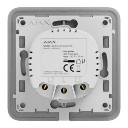 Механізм двоклавішного вимикача Ajax 45111.142.NC LightCore (29718)