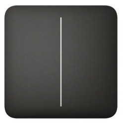Клавіша розумного вимикача 2кл Ajax 45119.144.BL SoloButton для LightSwitch чорна (29797)