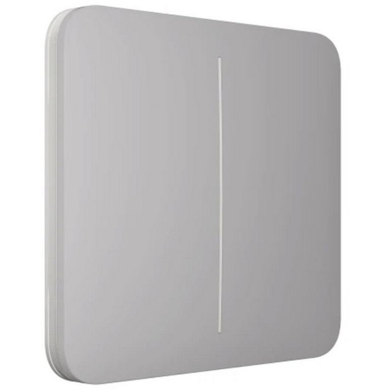 Клавіша розумного вимикача 2кл Ajax 46015.144.FG SoloButton для LightSwitch димна (29814)