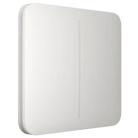 Клавіша розумного вимикача 2кл Ajax 45120.144.WH SoloButton для LightSwitch біла (29791)