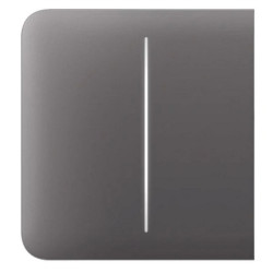 Клавіша розумного вимикача 2кл Ajax 46023.143.GR SideButton для LightSwitch сіра (29828)