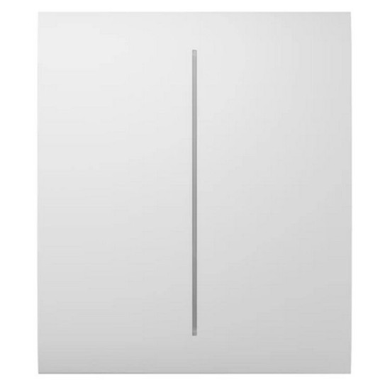 Клавіша розумного вимикача 2кл Ajax 45116.140.WH CenterButton для LightSwitch біла (29795)