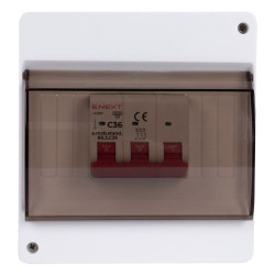 Навісний пластиковий корпус E.Next e.plbox.stand.n.06k 6-модульний (s029113)