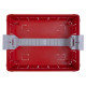 Вбудованний пластиковий корпус E.Next e.plbox.pro.w.12b.black 12м чорний IP40 (CP12912B)