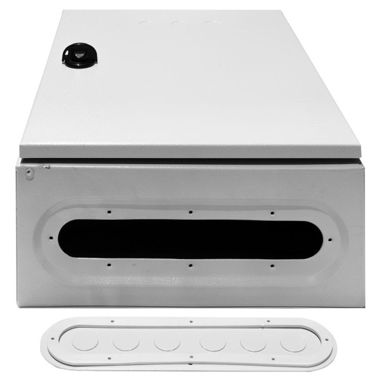 Вбудований металевий корпус E.Next e.mbox.industrial.w.24z 24 модулі IP41 (CPR820)