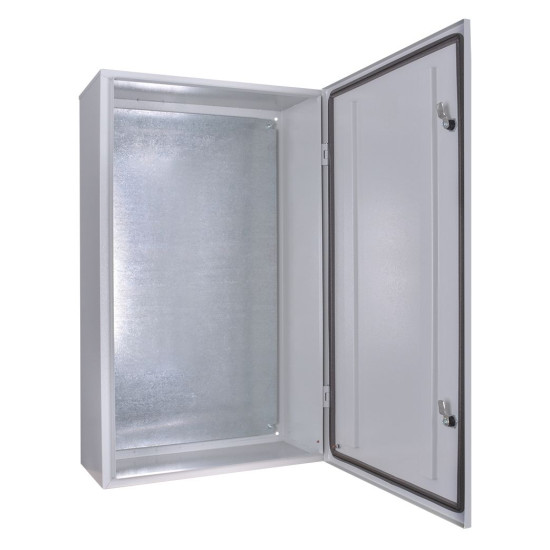 Металевий корпус E.Next e.mbox.stand.p.90.60.30 з монтажною панеллю 900x600x300 IP54 (s0105026)