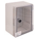 Удароміцний корпус E.Next e.plbox.180.240.130.tr з АБС-пластика 180х240х130 IP65 з прозорими дверцятами (CP5032)