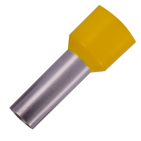 Ізольований втулковий наконечник E.Next e.terminal.stand.e16-18.yellow 16мм2 жовтий, 100шт (s3036066)