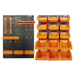 Настінний органайзер для інструментів E.Next e.toolbox.pro.26 35 елементів 825х210х585мм (t011026)