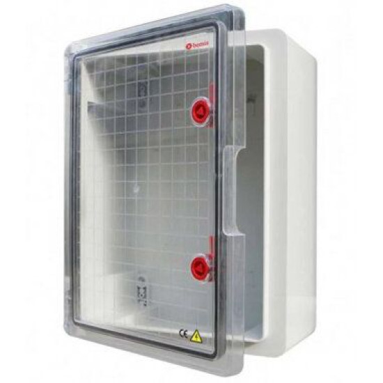 Монтажний бокс Bemis BPC-4001-0146 ABS 12х3 модуля прозора кришка 350х500х190 IP66 (5.1.7.166753)