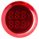 Індикатор напруги і струму E.Next e.ad22.va Ø22мм 50-500В 5-100 А (s009039)
