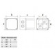 Термопластикова коробка Bemis BB2-0531-0063 ABS 120x120x140 IP44 (5.1.1.98539)