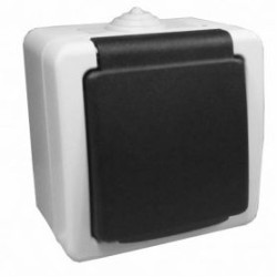 Розетка Sokol з заземленням IP54 (7.3.6.88622)