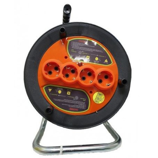 Подовжувач на катушцi Bemis BY-310 4шт IP44 50м (7.5.1.115350)