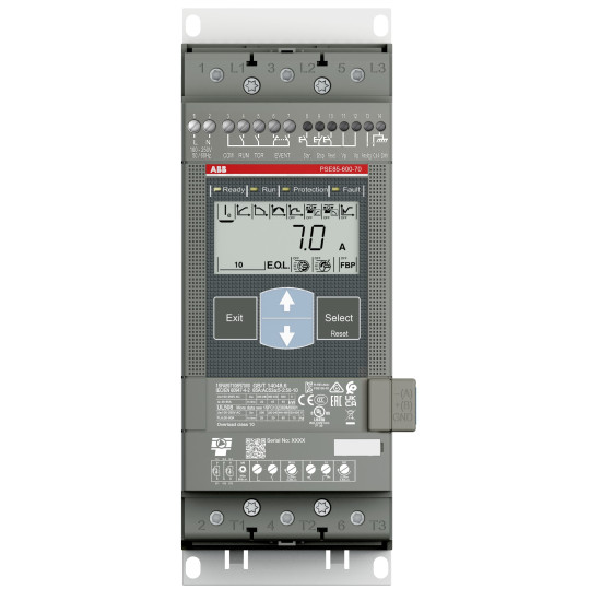 Пристрій плавного пуску ABB PSE85-600-70 (1SFA897108R7000)