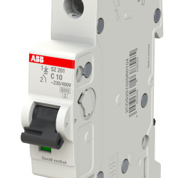 Автоматичний вимикач ABB SZ201-C10 6кА 10А C
