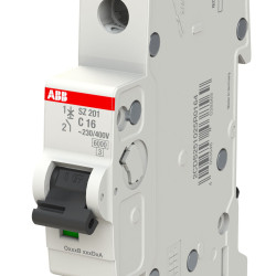 Автоматичний вимикач ABB SZ201-C16 6кА 16А C