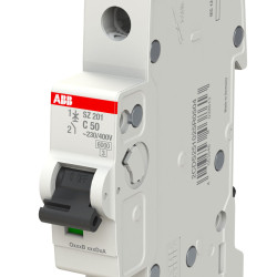 Автоматичний вимикач ABB SZ201-C50 6кА 50А C