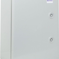 Ударостійкий корпус з АБС-пластику Аско-Укрем UBox 250x350x150мм (непрозорі дверцята)