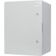 Ударостійкий корпус з АБС-пластику Аско-Укрем UBox 400x500x240мм (непрозорі дверцята)