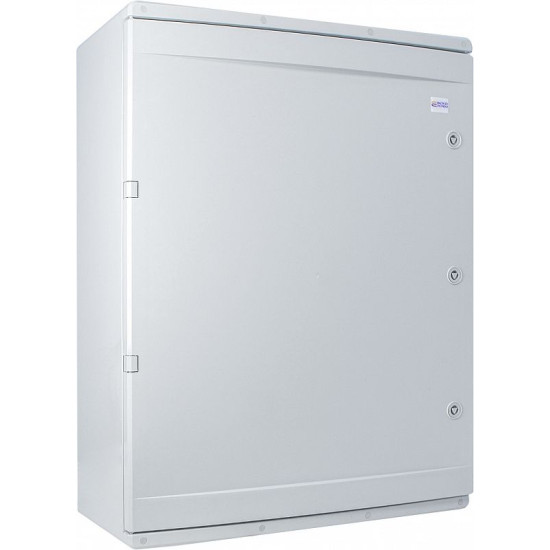 Ударостійкий корпус з АБС-пластику Аско-Укрем UBox 600x800x280мм (непрозорі дверцята)