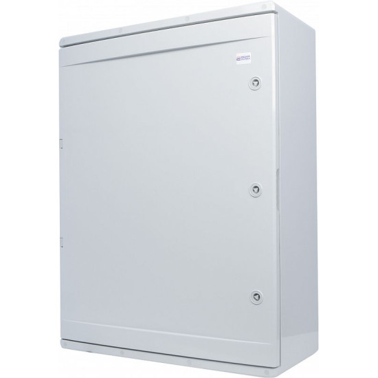 Ударостійкий корпус з АБС-пластику Аско-Укрем UBox 600x800x280мм (непрозорі дверцята)
