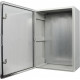 Ударостійкий корпус з АБС-пластику Аско-Укрем UBox 500x700x250мм (прозорі дверцята)