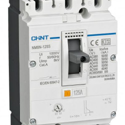 Корпусний автоматичний вимикач Chint NM8N-125S TM 100 3P