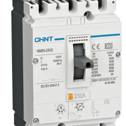 Корпусний автоматичний вимикач Chint NM8N-250S TM 200 3P