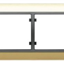 Чотириразова рамка Siemens Mega S22004-DMC із вставкою (золото мальта)