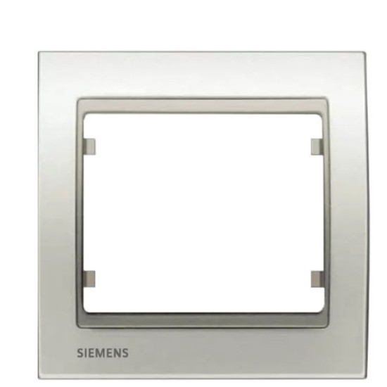 Одинарна рамка Siemens Mega S22001-BP (білий перламутр)