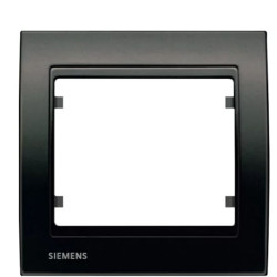 Одинарна рамка Siemens Mega S22001-MS (коричневий самоа)