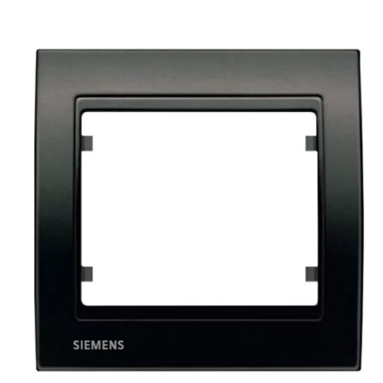 Одинарна рамка Siemens Mega S22001-MS (коричневий самоа)
