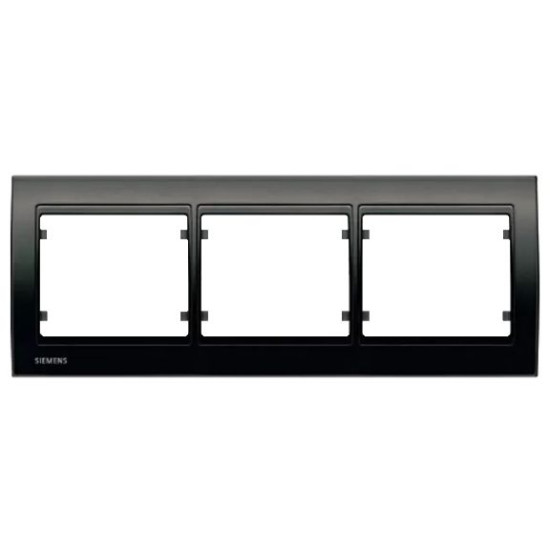 Потрійна рамка Siemens Mega S22003-MS (коричневий самоа)