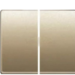 Клавіша двокнопкового вимикача Siemens Mega 22709-BN (бронза мглиста)