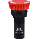 Кнопка моноблочна грибок ETI 004771482 ECM-T10-R (відключення поворотом 1NO червона)