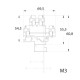 Дворівнева клема ETI 003901279 VS 4 NA+4мм² (червона)