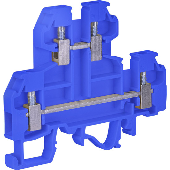 Дворівнева клема ETI 003901244 VS 2.5 NA N 2.5мм² (синя)