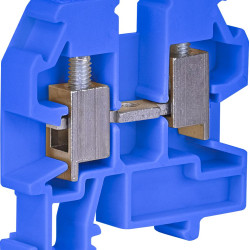 Гвинтова нейтральна клема ETI 003901421 mini VS 2.5 PAM N (2.5мм² (синя))