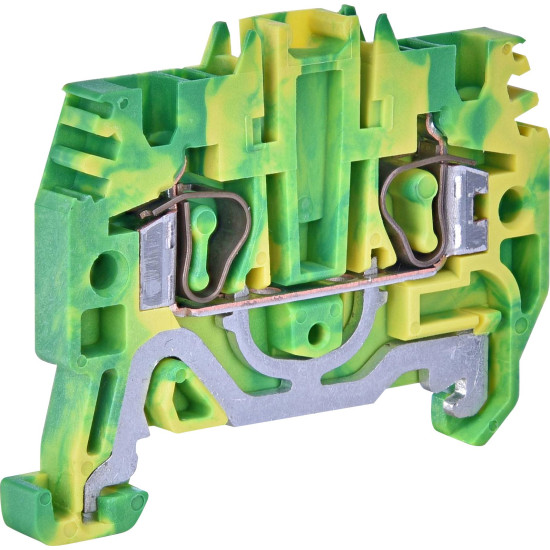 Заземлююча клема ETI 003903191 ESP-HTE.2 (2.5мм² жовто-зелена)