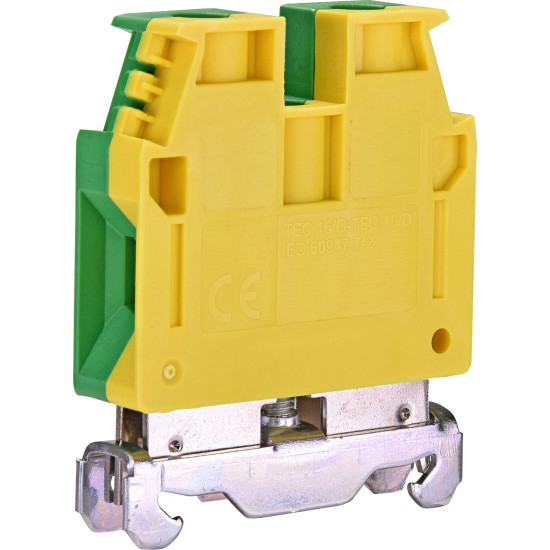 Заземлююча клема ETI 003903072 ESC-TEC.16/O (16мм² жовто-зелена)