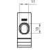 Розподільний блок ETI 001102421 EDBS-50B/PE (150А 16-70мм²)